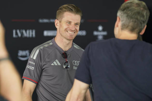 FORMULA 1 UNITED STATES GRAND PRIX 2026 Nico Hulkenberg (GER) 27 Audi F1 Team arriving during the Formula 1 MSC Cruises United States Grand Prix 2026, Round 18 of the 2026 Formula 1 World Championship, WM, Weltmeisterschaft from 23rd - 25th October 2026 at the Circuit of the Americas, Austin, United States. Credit: Robbie Hoad Every Second Media Editorial use only. All images are copyright Every Second Media Limited. No images may be reproduced without prior permission. Copyright: xIMAGO EveryxSecondxMediax ESM-2246-0006 RobbiexHoadx xEveryxSecondxMediax
