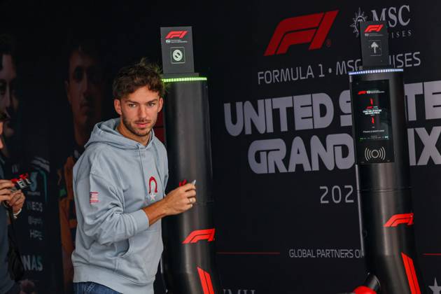 Circuit of the Americas (COTA) Austin - 22 10 2026: Pierre Gasly from France during the Formula 1 United States Grand Prix - Austin - Thursday - Media Day at Circuit of the Americas (COTA) on 22 10 2026 in Austin. (Stefano Facchin Photography Alessio Morgese SPP) Copyright: xStefanoxFacchinxPhotographyx xAlessioxMorgesex xSPPx spp-en-StFaPhAlMo-20261022_SPP_AlessioMorgese_0398