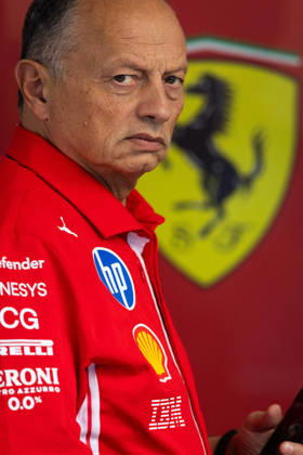 F1 - UNITED STATES GRAND PRIX 2026 VASSEUR Frédéric (fra), Team Principal & General Manager of the Scuderia Ferrari, portrait during the 2026 Formula 1 United States Grand Prix, 18th round of the 2026 Formula One World Championship, WM, Weltmeisterschaft from October 23 to 25, 2026 on the Circuit of the America, in Austin, Texas, United States of America - AustinUnited States  Copyright: xAndrÃ xFerreirax