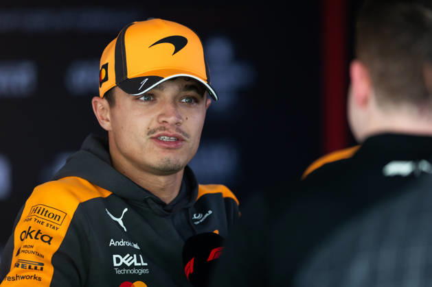 F1 - UNITED STATES GRAND PRIX 2026 NORRIS Lando (gbr), McLaren F1 Team MCL40, portrait during the 2026 Formula 1 United States Grand Prix, 18th round of the 2026 Formula One World Championship, WM, Weltmeisterschaft from October 23 to 25, 2026 on the Circuit of the America, in Austin, Texas, United States of America - AustinUnited States  Copyright: xAndrÃ xFerreirax