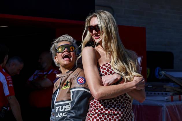 Circuit of the Americas (COTA) Austin - 22 10 2026: Victoria Brito, model and Cameron Brink of WMBA during the Formula 1 United States Grand Prix - Austin - Thursday - Media Day at Circuit of the Americas (COTA) on 22 10 2026 in Austin. (Stefano Facchin Photography Alessio Morgese SPP) Copyright: xStefanoxFacchinxPhotographyx xAlessioxMorgesex xSPPx spp-en-StFaPhAlMo-20261022_SPP_AlessioMorgese_0426