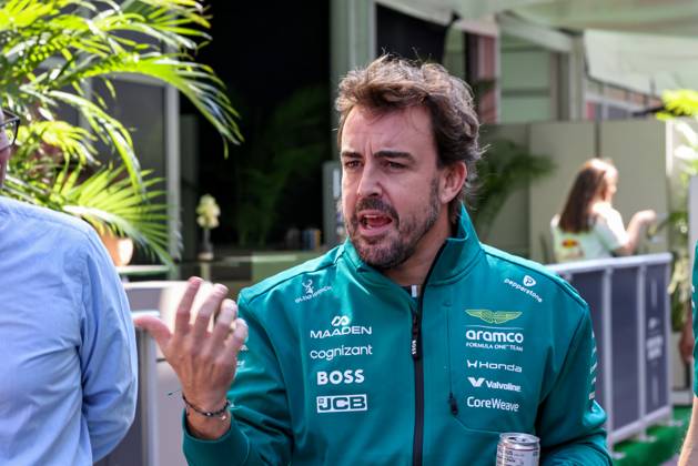 October 22, 2026, Italy: Fernando Alonso from Spain during United States Grand Prix - Austin - Thursday - Media Day at Circuit of the Americas (COTA) in Austin. Italy - ZUMAm313 20261022_zsp_m313_084 Copyright: xAlessioxMorgesex