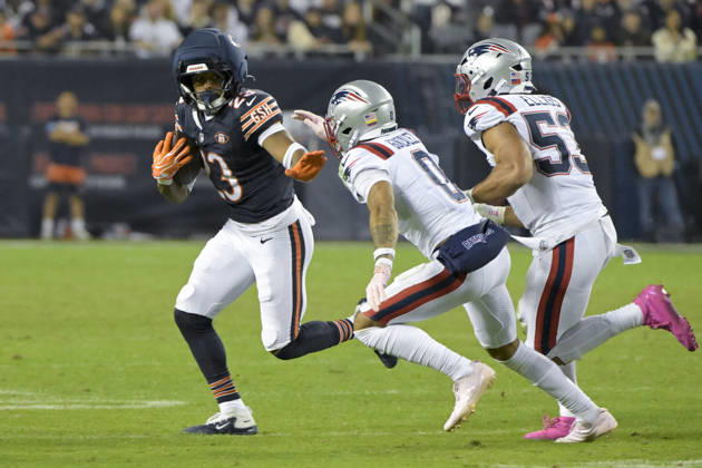 American football, NFL, Chicago Bears v New England Patriots