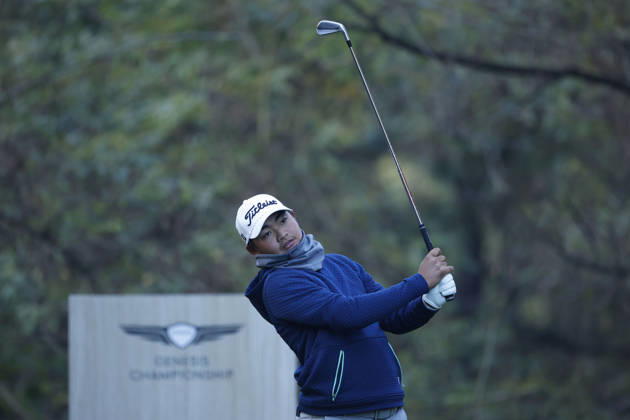 October 23, 2026, Cheonan, Chungnam, SOUTH KOREA: Oct 23, 2026-Cheonan, South Korea-Kazuma KOBORI of New Zealand Driver Shot on 4th Tee during a DP World Tour Genesis Championship at Woo Jeong Hills CC in Cheonan, South Korea. DP World Tour Genesis Championship Round2  - ZUMAr168 20261023_aap_r168_002 Copyright: xRyuxSeung-Ilx