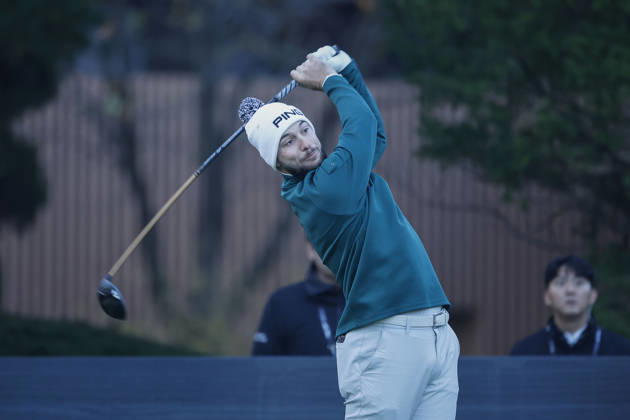 October 23, 2026, Cheonan, Chungnam, SOUTH KOREA: Oct 23, 2026-Cheonan, South Korea-Rocco REPETTO TAYLOR of Spain Driver Shot on 1th Tee during a DP World Tour Genesis Championship at Woo Jeong Hills CC in Cheonan, South Korea. Cheonan SOUTH KOREA - ZUMAr168 20261023_aap_r168_026 Copyright: xRyuxSeung-Ilx