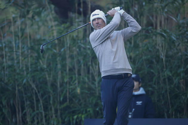 October 23, 2026, Cheonan, Chungnam, SOUTH KOREA: Oct 23, 2026-Cheonan, South Korea-Ross FISHER of England Driver shot on 2th Tee during a DP World Tour Genesis Championship at Woo Jeong Hills CC in Cheonan, South Korea. DP World Tour Genesis Championship Round2  - ZUMAr168 20261023_aap_r168_059 Copyright: xRyuxSeung-Ilx