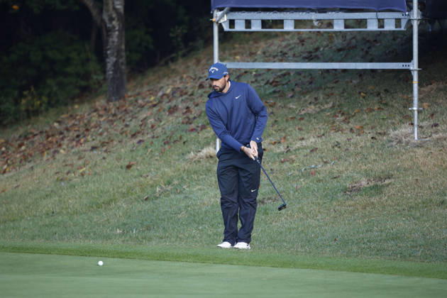 October 23, 2026, Cheonan, Chungnam, SOUTH KOREA: Oct 23, 2026-Cheonan, South Korea-Frederic LACROIX of France Putt a Ball on 4th Green during a DP World Tour Genesis Championship at Woo Jeong Hills CC in Cheonan, South Korea. Cheonan SOUTH KOREA - ZUMAr168 20261023_aap_r168_057 Copyright: xRyuxSeung-Ilx