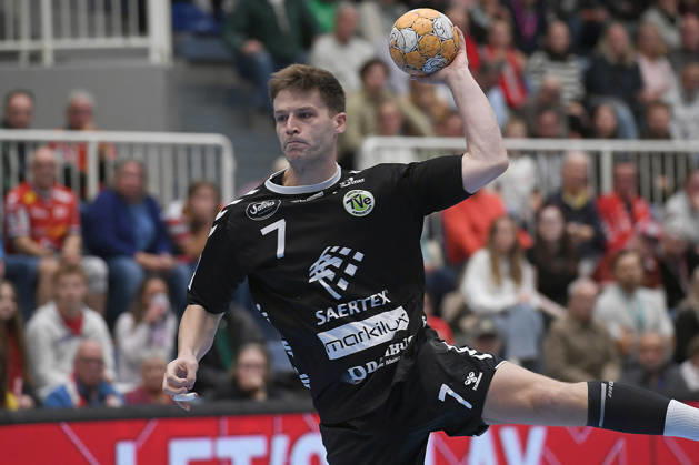 Handball Bundesliga, Matchday 8: TuSEM Essen vs. TV Emsdetten on October 19, 2026, at Sportpark Am Hallo in Essen. Yannick Terhaer, Emsdetten xRx