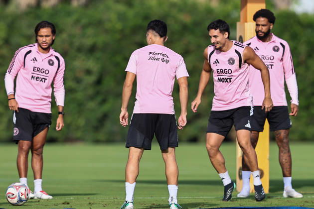 Fußball, USA, Inter Miami, Training