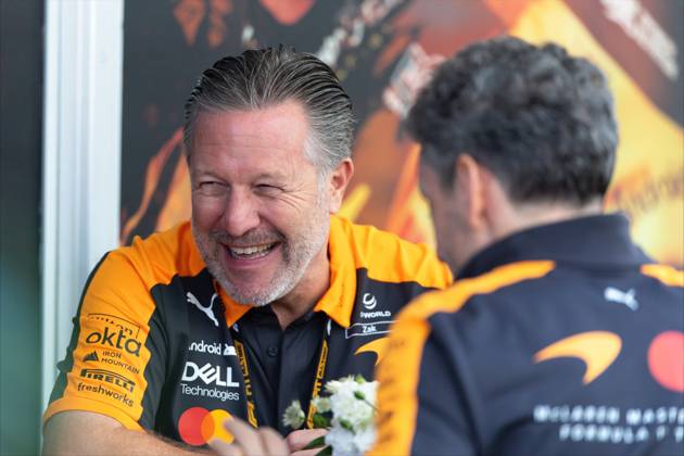 RECORD DATE NOT STATED 23rd October 2026; Circuit of the Americas, Austin, United States; Formula 1, United States Grand Prix, Free Practice Day; Zak Brown, CEO, McLaren Mastercard F1 Team in the paddock BobxKupbens