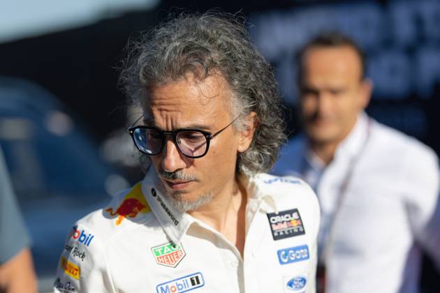 RECORD DATE NOT STATED 23rd October 2026; Circuit of the Americas, Austin, United States; Formula 1, United States Grand Prix, Free Practice Day; Laurent Mekies, Team Principal, Oracle Red Bull Racing enters the paddock BobxKupbens