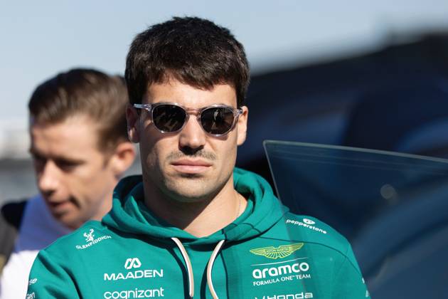 RECORD DATE NOT STATED 23rd October 2026; Circuit of the Americas, Austin, United States; Formula 1, United States Grand Prix, Free Practice Day; Lance Stroll (18) of Canada and Aston Martin Aramco Formula One Team enters the paddock BobxKupbens