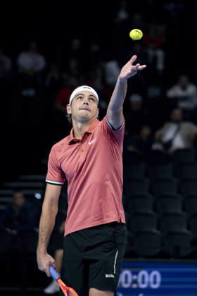 TENNIS : ATP, Tennis Herren 250 - Grand Prix Tennis AURA - Decines (France) 23 10 2026 Daniel ALTMAIER (GER) vs Taylor FRITZ (USA) during the tournament of the Auvergne Rhône-Alpes Grand Prix at the LDLC Arena in Décines on October 23, 2026. Photo Sandrine Thesillat PsNewZ  Copyright: xSandrinexTHESILLATx