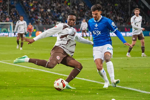 Football, 2nd Bundesliga, SV Darmstadt v FC St. Pauli