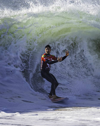 October 23, 2026, Peniche, Leiria, Portugal: Gabriel Medina in action during the Final of the World Surf League - MEO Rip Curl Pro Portugal at Supertubos Beach on October 23, 2026, in Peniche, Portugal. Peniche Portugal - ZUMAr200 20261023_zsp_r200_016 Copyright: xNunoxReisinhox