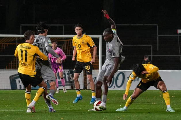 Friday, October 23, 2026 2026–2027 Season, Matchday 14, Regionalliga West at Rote Erde Stadium, Dortmund, Germany BV Borussia Dortmund U23 Bonner SC Luca Reggiani BVB