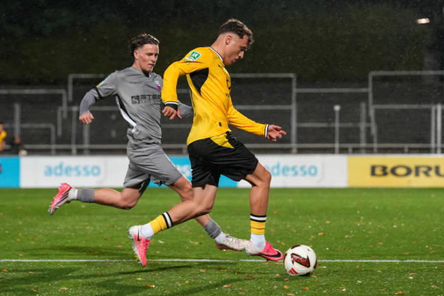 Friday, October 23, 2026 2026–2027 Season, Matchday 14, Regionalliga West at Rote Erde Stadium, Dortmund, Germany BV Borussia Dortmund U23 vs. Bonner SC Malik Hodroj BVB