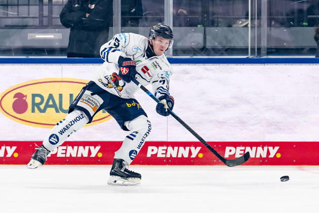 Julian Napravnik, Iserlohn Roosters, 75, EHC Red Bull Munich vs. Iserlohn Roosters, DEL, 2026–2027 season, Matchday 11, October 23, 2026. Photo: HMB Media, Franz Feiner Copyright: HMBxMedia FranzxFeiner