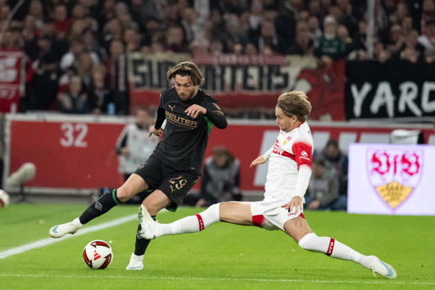 Football, Bundesliga 1, VfB Stuttgart v Borussia Mönchengladbach
