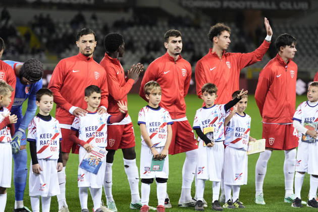 Torino fc enter on field before the Serie A soccer match between Torino FC and AC Monza at the Stadio Olimpico Grande Torino in Turin, Italy - October 23, 2026. - Soccer  Copyright: xFabioxFerrari LaPressex