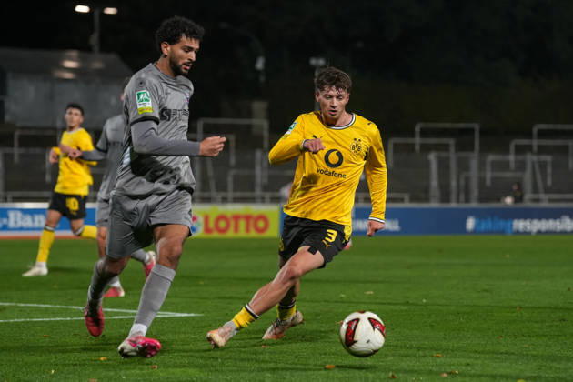 Friday, October 23, 2026 2026–2027 Season, Matchday 14, Regionalliga West at Rote Erde Stadium, Dortmund, Germany BV Borussia Dortmund U23 vs. Bonner SC Finn Fuchs BVB