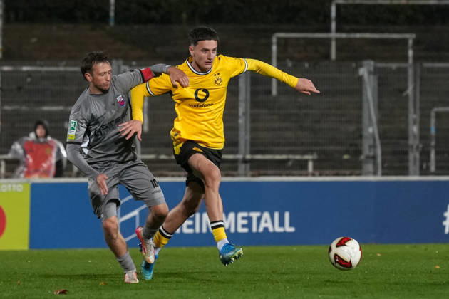 Friday, October 23, 2026 2026–2027 Season, Matchday 14, Regionalliga West at Rote Erde Stadium, Dortmund, Germany BV Borussia Dortmund U23 Bonner SC Luca Reggiani BVB