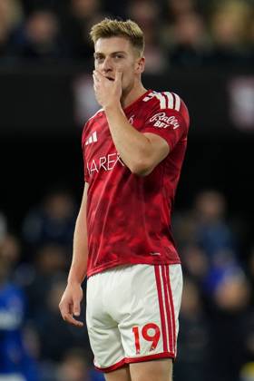 Liam Delap of Nottingham Forest looks dejected Ipswich Town v Nottingham Forest, Premier League, Football, Portman Road, Ipswich, UK - 23 Oct 2026Ipswich Portman Road United Kingdom EDITORIAL USE ONLY No use with unauthorised audio, video, data, fixture lists, club league logos or live services. Online in-match use limited to 120 images, no video emulation. No use in betting, games or single club league player publications.  Copyright: xJoexToth Shutterstockx 17231531v