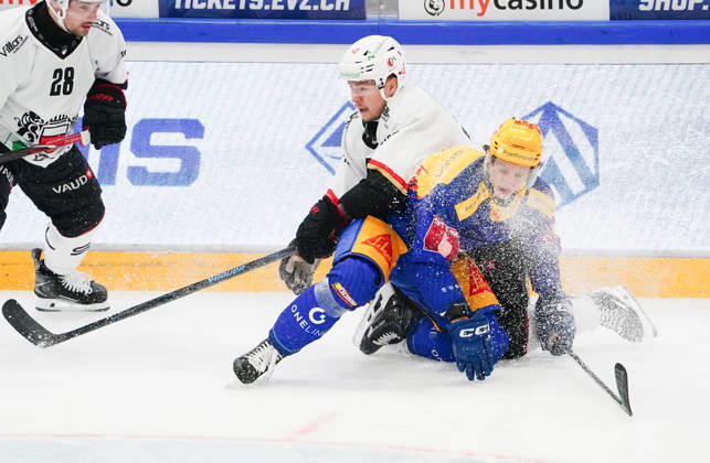 Ice hockey, NL, EV Zug v Lausanne HC