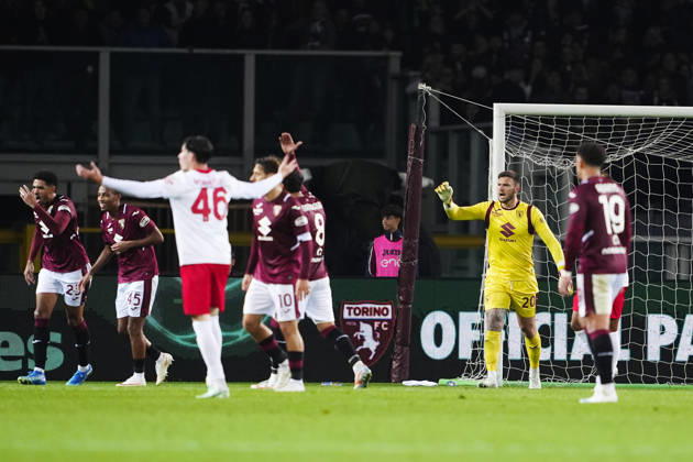 Torino s Lucas Perri during the Serie A soccer match between Torino FC and AC Monza at the Stadio Olimpico Grande Torino in Turin, Italy - October 23, 2026. - Soccer  Copyright: xFabioxFerrari LaPressex