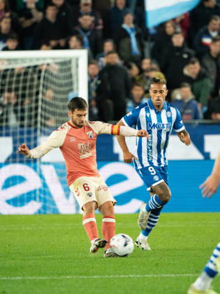ESP LaLiga EA Sports: Deportivo Alavés vs. Málaga CF — Ramón Enríquez of Málaga during the LaLiga EA Sports match between Deportivo Alavés and Málaga CF, played at Mendizorroza Stadium in Vitoria-Gasteiz on October 23, 2026, in Spain. VITORIA-GASTEIZ, Spain. Soccer Copyright: xAgenciaxLOFx