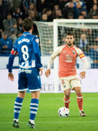 ESP LaLiga EA Sports: Deportivo Alavés vs. Málaga CF — Ramón Enríquez of Málaga during the LaLiga EA Sports match between Deportivo Alavés and Málaga CF, played at Mendizorroza Stadium in Vitoria-Gasteiz on October 23, 2026, in Spain. VITORIA-GASTEIZ, Spain. Soccer Copyright: xAgenciaxLOFx