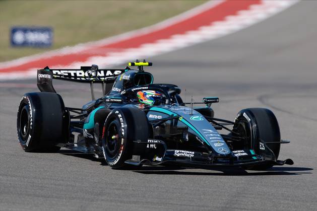 RECORD DATE NOT STATED 23rd October 2026; Circuit of the Americas, Austin, United States; Formula 1, United States Grand Prix, Free Practice Day; Andrea Kimi Antonelli (12) of Italy and Mercedes-AMG PETRONAS Formula One Team during Free Practice 1 BobxKupbens