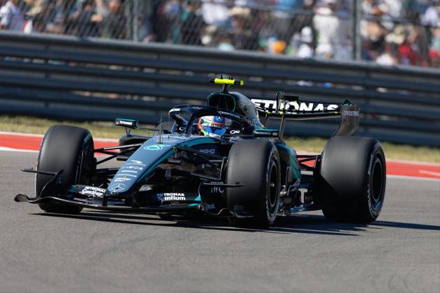 RECORD DATE NOT STATED 23rd October 2026; Circuit of the Americas, Austin, United States; Formula 1, United States Grand Prix, Free Practice Day; Andrea Kimi Antonelli (12) of Italy and Mercedes-AMG PETRONAS Formula One Team during Free Practice 1 BobxKupbens