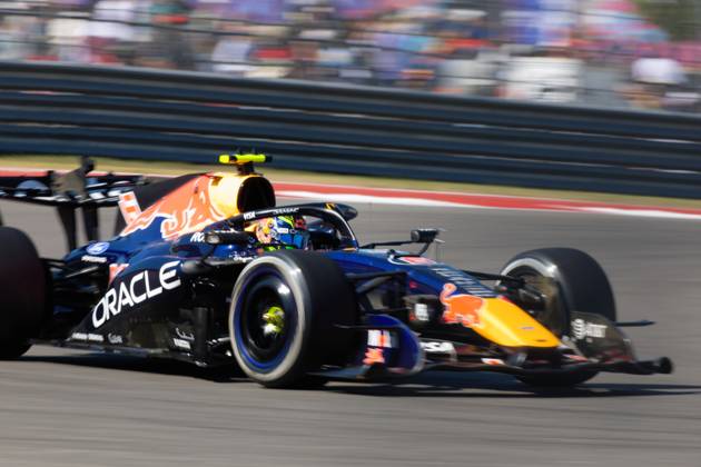 RECORD DATE NOT STATED 23rd October 2026; Circuit of the Americas, Austin, United States; Formula 1, United States Grand Prix, Free Practice Day; Isack Hadjar (6) of France and Oracle Red Bull Racing during Free Practice 1 BobxKupbens