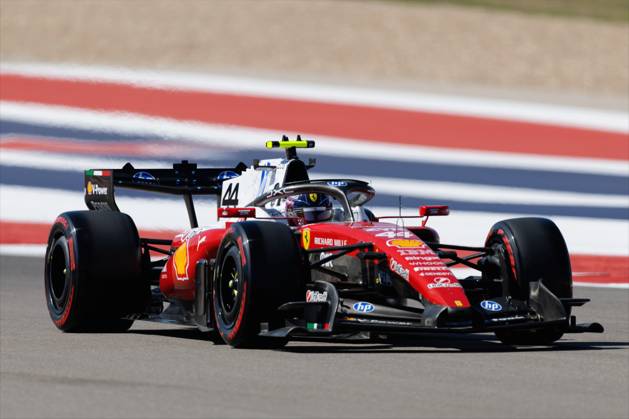 RECORD DATE NOT STATED 23rd October 2026; Circuit of the Americas, Austin, United States; Formula 1, United States Grand Prix, Free Practice Day; Lewis Hamilton (44) of Great Britain and Scuderia Ferrari HP during Free Practice 1 BobxKupbens