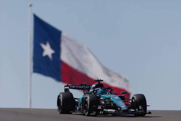 RECORD DATE NOT STATED 23rd October 2026; Circuit of the Americas, Austin, United States; Formula 1, United States Grand Prix, Free Practice Day; George Russell (63) of Great Britain and Mercedes-AMG PETRONAS Formula One Team during Free Practice 1 BobxKupbens