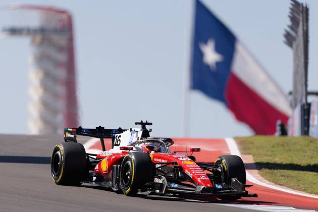 RECORD DATE NOT STATED 23rd October 2026; Circuit of the Americas, Austin, United States; Formula 1, United States Grand Prix, Free Practice Day; Charles Leclerc (16) of Monaco and Scuderia Ferrari HP during Free Practice 1 BobxKupbens