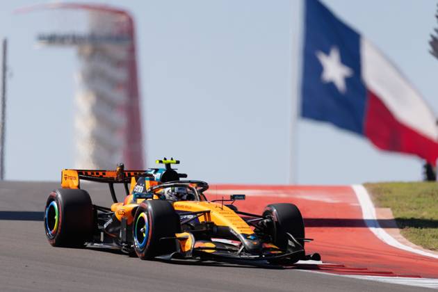 RECORD DATE NOT STATED 23rd October 2026; Circuit of the Americas, Austin, United States; Formula 1, United States Grand Prix, Free Practice Day; Lando Norris (1) of Great Britain and McLaren Mastercard F1 Team during Free Practice 1 BobxKupbens