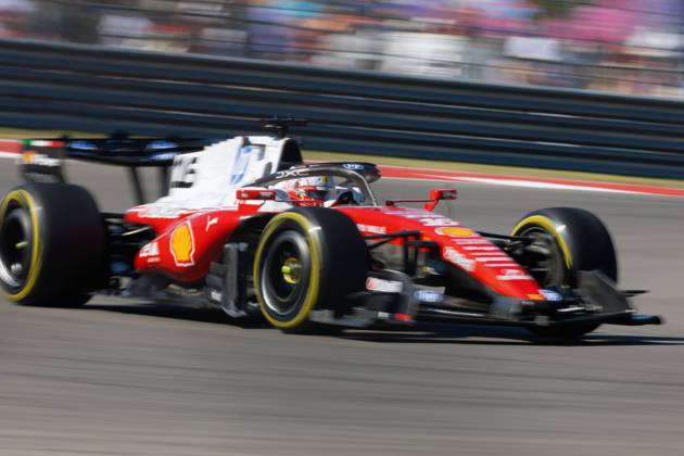 RECORD DATE NOT STATED 23rd October 2026; Circuit of the Americas, Austin, United States; Formula 1, United States Grand Prix, Free Practice Day; Charles Leclerc (16) of Monaco and Scuderia Ferrari HP during Free Practice 1 BobxKupbens