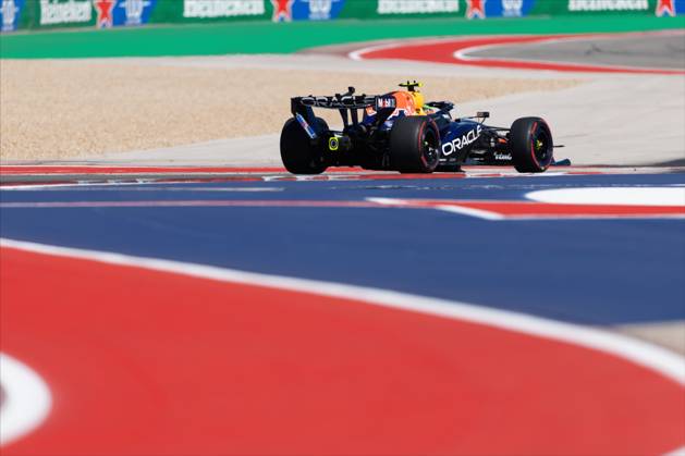 RECORD DATE NOT STATED 23rd October 2026; Circuit of the Americas, Austin, United States; Formula 1, United States Grand Prix, Free Practice Day; Isack Hadjar (6) of France and Oracle Red Bull Racing during Free Practice 1 BobxKupbens