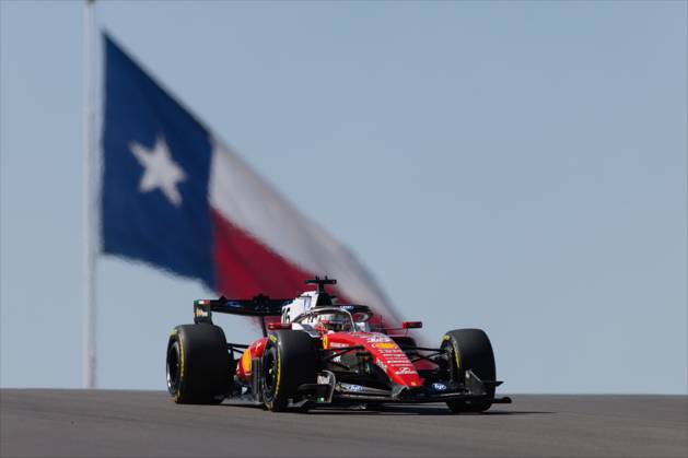 RECORD DATE NOT STATED 23rd October 2026; Circuit of the Americas, Austin, United States; Formula 1, United States Grand Prix, Free Practice Day; Charles Leclerc (16) of Monaco and Scuderia Ferrari HP during Free Practice 1 BobxKupbens