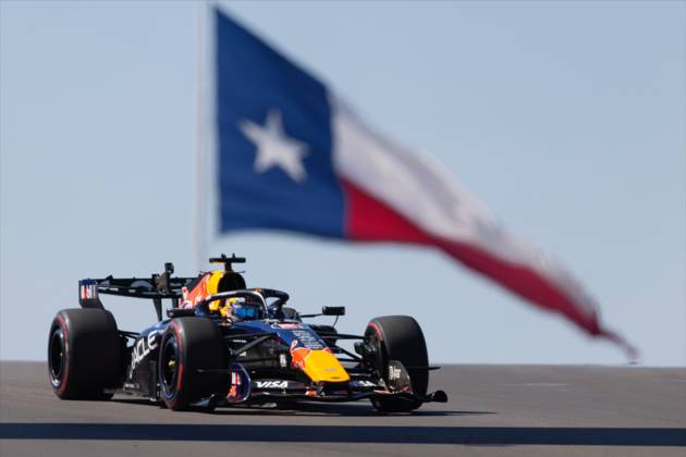 RECORD DATE NOT STATED 23rd October 2026; Circuit of the Americas, Austin, United States; Formula 1, United States Grand Prix, Free Practice Day; Max Verstappen (3) of the Netherlands and Oracle Red Bull Racing during Free Practice 1 BobxKupbens