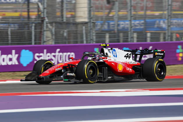 October 23, 2026, Italy: Lewis Hamilton from UK, driving the (44) Scuderia Ferrari HP SF-26 Ferrari during United States Grand Prix - Austin - Friday - Free Practice 1 at Circuit of the Americas (COTA) in Austin. Italy - ZUMAm313 20261023_zsp_m313_098 Copyright: xAlessioxMorgesex