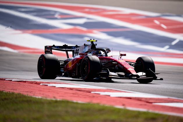 October 23, 2026, Austin, United States: Lewis Hamilton (GBR) (Scuderia Ferrari HP) during free practice 1 of the Formula 1 United States Grand Prix 2026 at the Circuit of the Americas. Austin United States - ZUMAs197 20261023_aaa_s197_231 Copyright: xLucaxMartinix