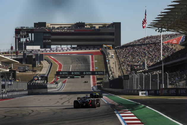 F1 - UNITED STATES GRAND PRIX 2026 05 BORTOLETO Gabriel (bra), Audi F1 Team R26, action during the 2026 Formula 1 United States Grand Prix, 18th round of the 2026 Formula One World Championship, WM, Weltmeisterschaft from October 23 to 25, 2026 on the Circuit of the America, in Austin, Texas, United States of America - AustinUnited States  Copyright: xXavixBonillax