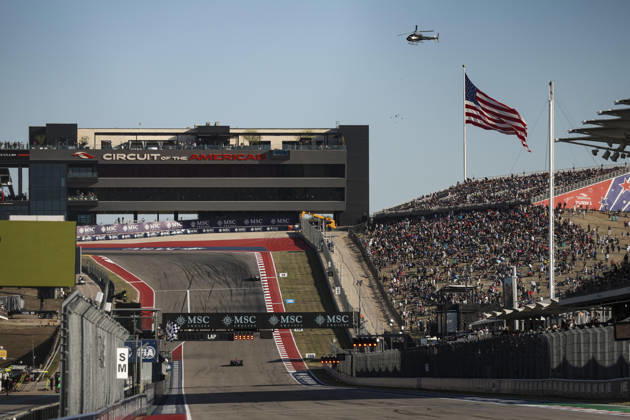 F1 - UNITED STATES GRAND PRIX 2026 Atmosphere spectators, fans during the 2026 Formula 1 United States Grand Prix, 18th round of the 2026 Formula One World Championship, WM, Weltmeisterschaft from October 23 to 25, 2026 on the Circuit of the America, in Austin, Texas, United States of America - AustinUnited States  Copyright: xXavixBonillax