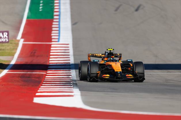RECORD DATE NOT STATED 23rd October 2026; Circuit of the Americas, Austin, United States; Formula 1, United States Grand Prix, Free Practice Day; Lando Norris (1) of Great Britain and McLaren Mastercard F1 Team during FP2 BobxKupbens