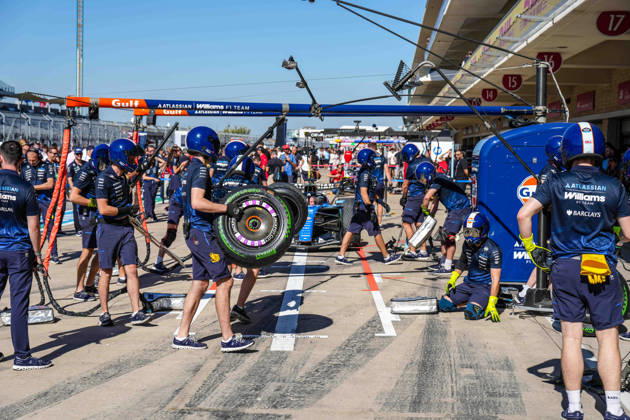 Williams Free practice sessions at the Formula 1 United States Grand Prix at the Circuit of The Americas in Austin, Texas, USA, on October 23, 2026. 2026 Lubomir Asenov LAP.bg. All rights reserved. Copyright: xLubomirxAsenovx