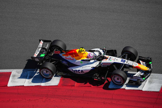Liam Lawson 30 Racing Bulls New Zealand Free practice sessions at the Formula 1 United States Grand Prix at the Circuit of The Americas in Austin, Texas, USA, on October 23, 2026. 2026 Lubomir Asenov LAP.bg. All rights reserved. Copyright: xLubomirxAsenovx