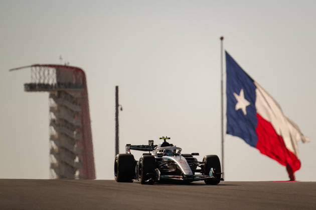 United States Grand Prix Second Practice Session - Austin AJ Haas F1 Team driver Oliver Bearman (87) races during the second practice session for the United States Formula One Grand Prix at the Circuit of the Americas in Austin, Texas, on October 23, 2026. Photo by Alexis Jumeau ABACAPRESS.COM Austin Texas  Copyright: xJumeauxAlexis ABACAx